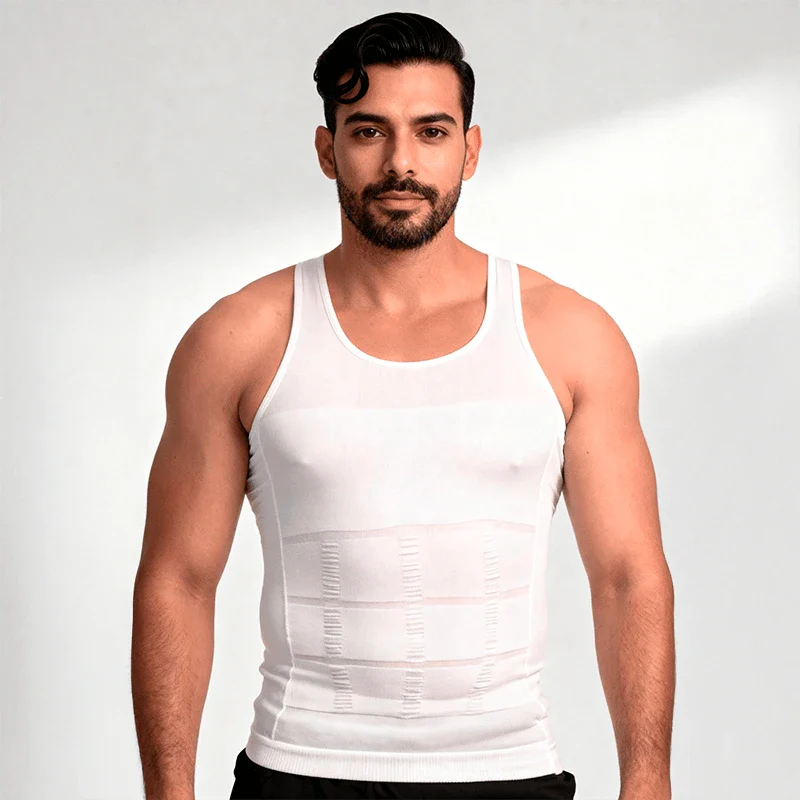Camisa de Compresión Ultrafina Fit Shape Pro – Define tu Cuerpo y Mejora tu Postura al Instante + Smartwatch Fit Pro Gratis 🎁