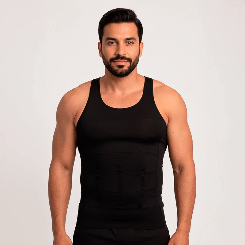 Camisa de Compresión Ultrafina Fit Shape Pro – Define tu Cuerpo y Mejora tu Postura al Instante + Smartwatch Fit Pro Gratis 🎁
