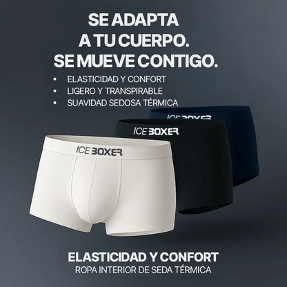 Cueca Premium Ice Boxer™ - Ultra-comfortable premium silk underwear - Buy 5, get 10 