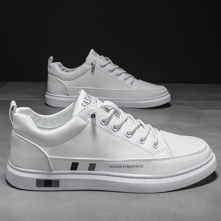 Zapatos casuales de cuero genuino