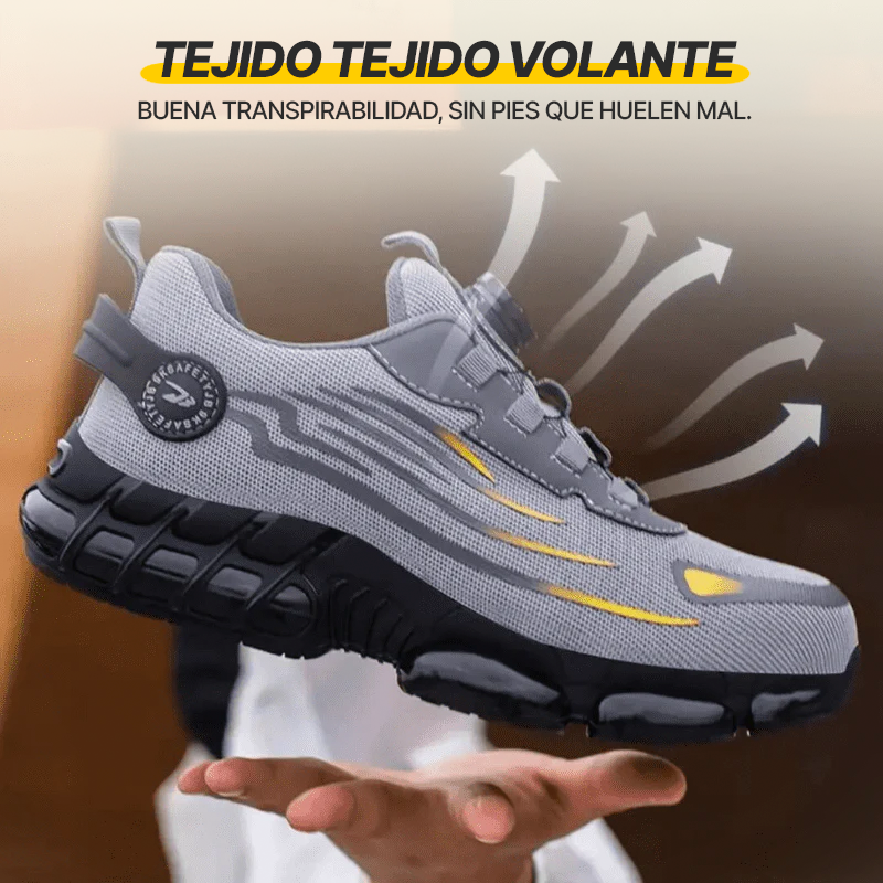 Zapatos de Seguridad Ultraligeros Bravon Z90 – Protección y Comodidad en Cada Paso +5 Pares de Calzoncillos de Regalo